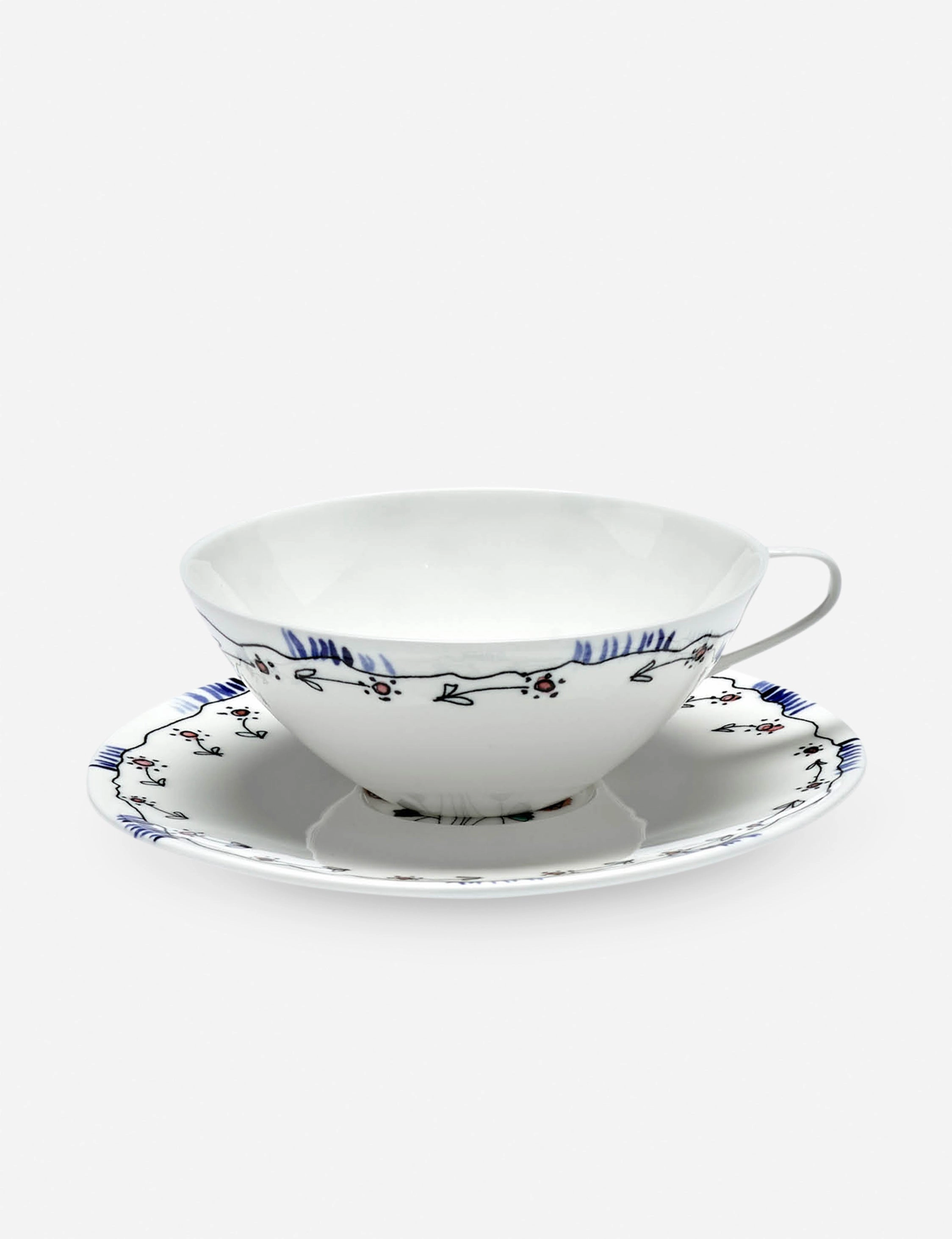 Midnight Flowers Drinkware by Marni x Serax 