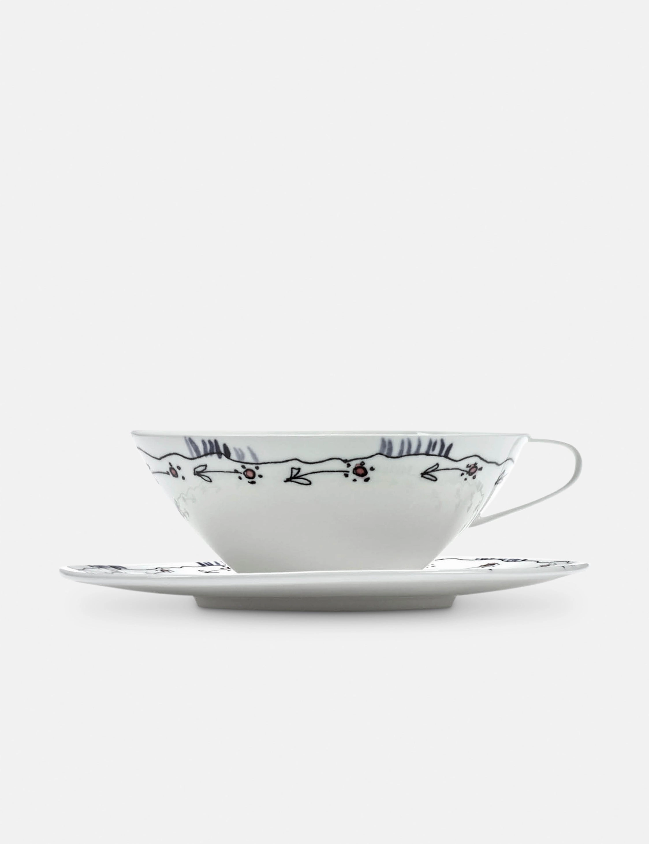 Midnight Flowers Drinkware by Marni x Serax