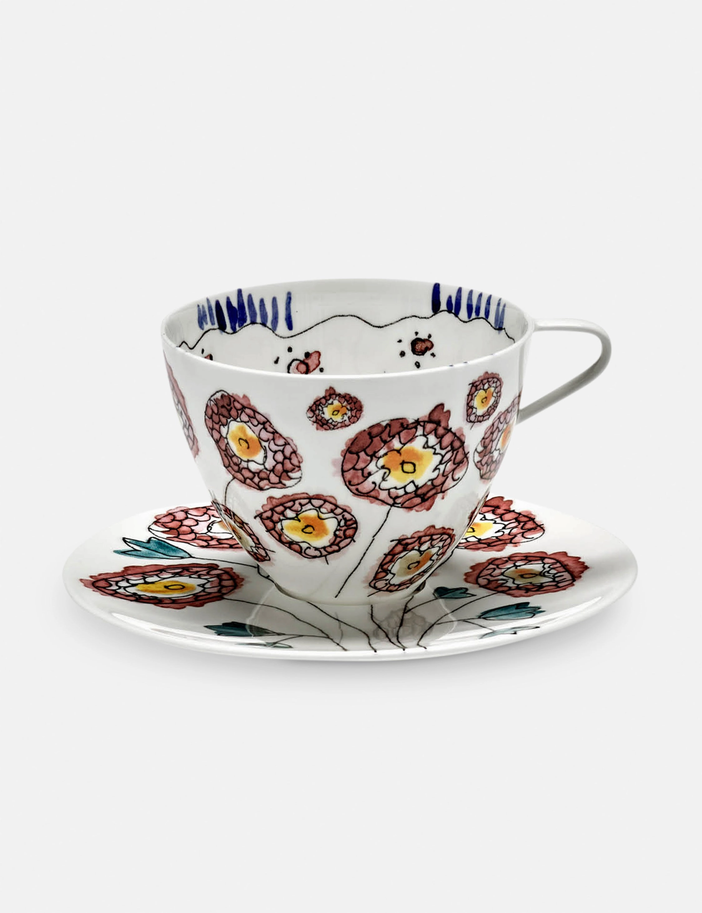 Midnight Flowers Drinkware by Marni x Serax