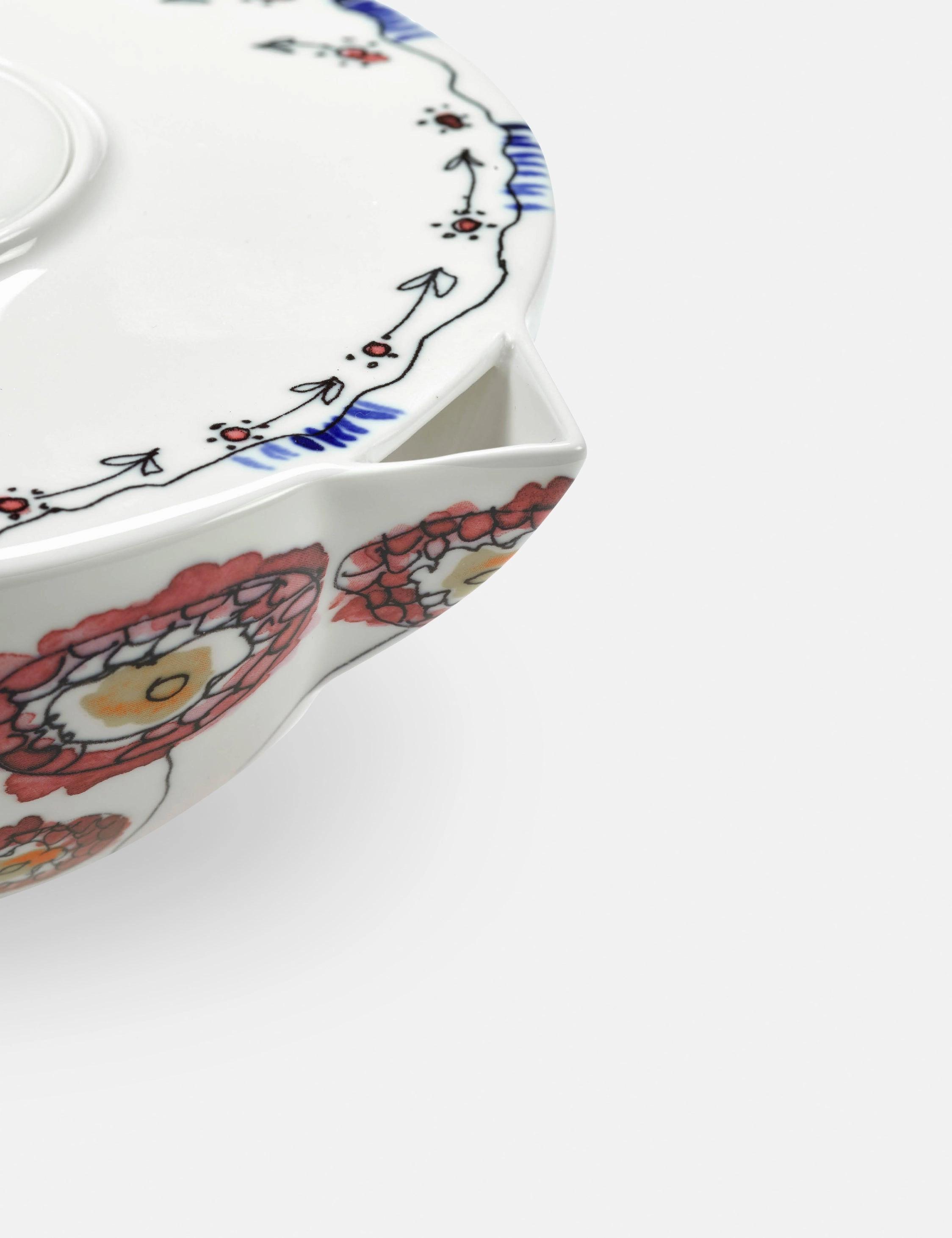 Midnight Flowers Teapot by Marni x Serax