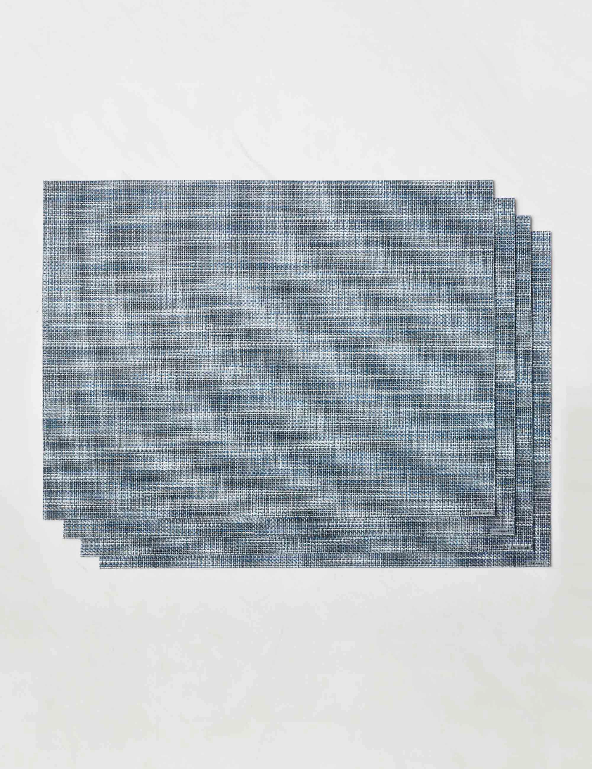 Mini Basketweave Rectangle Placemat (Set of 4) by Chilewich