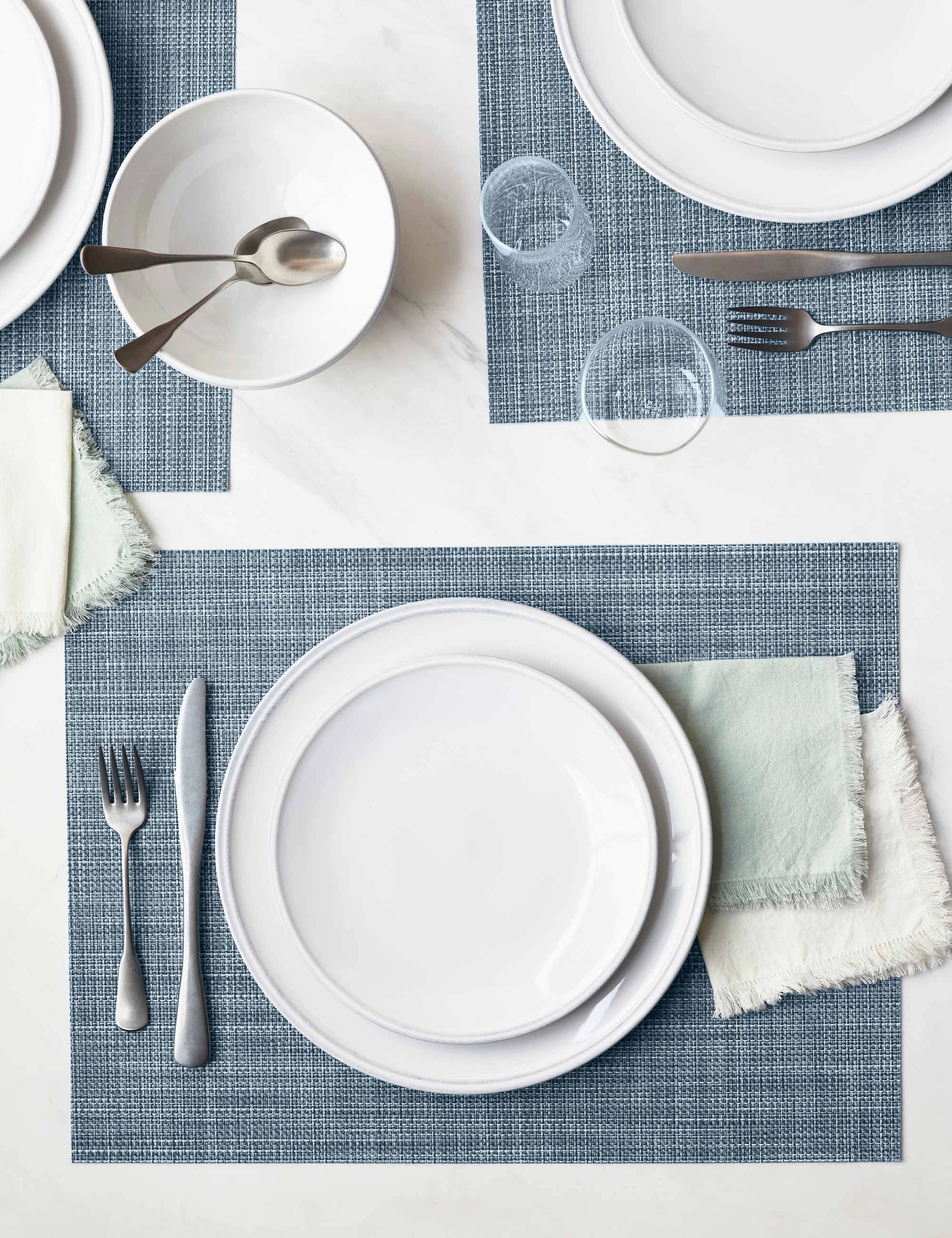 Mini Basketweave Rectangle Placemat (Set of 4) by Chilewich