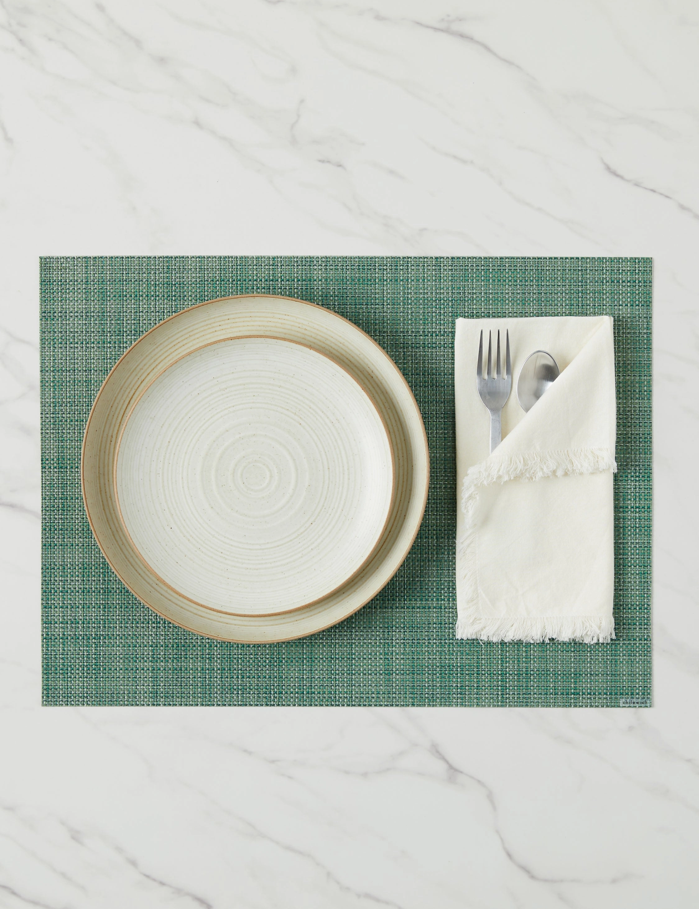 Mini Basketweave Rectangle Placemat (Set of 4) by Chilewich