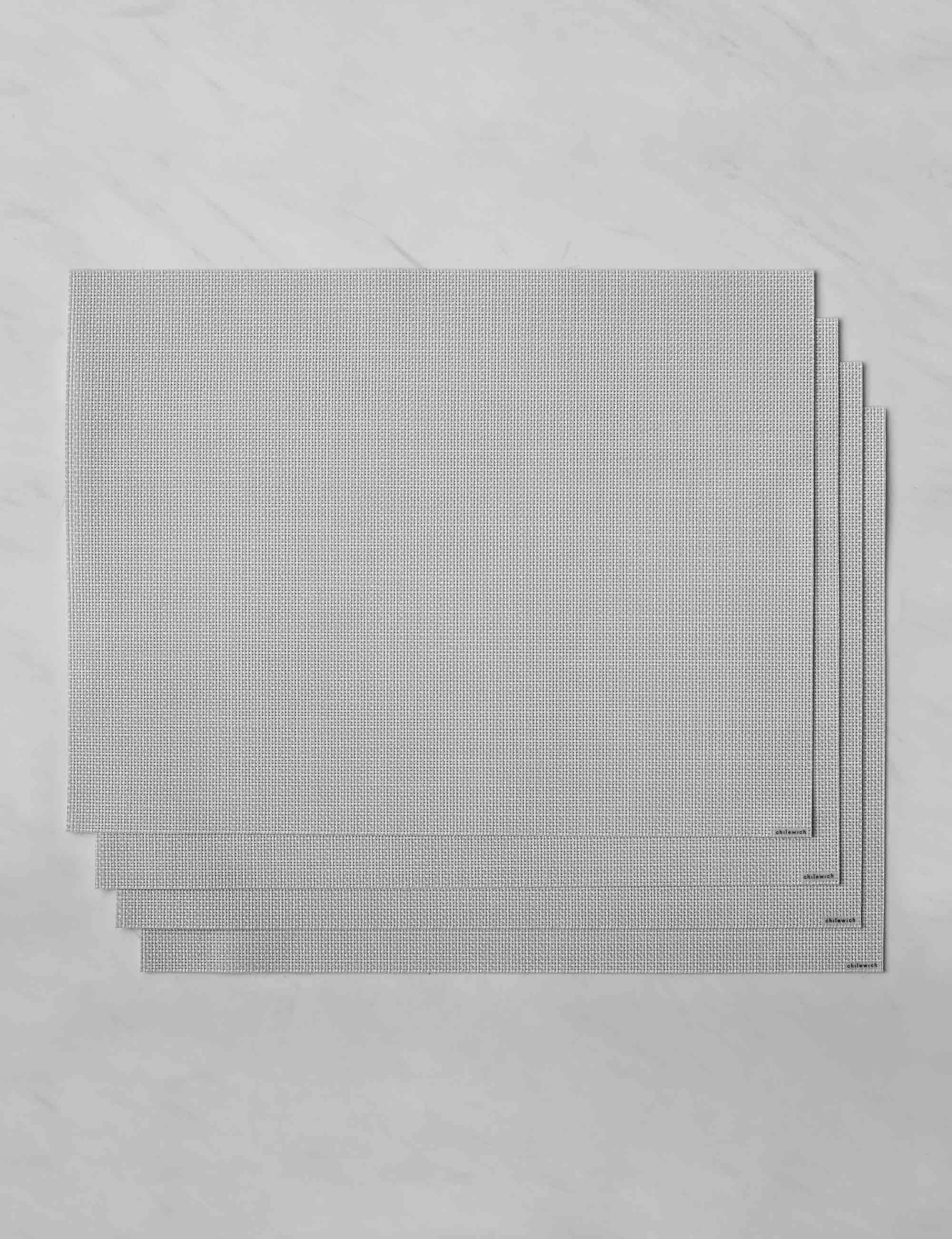Mini Basketweave Rectangle Placemat (Set of 4) by Chilewich 