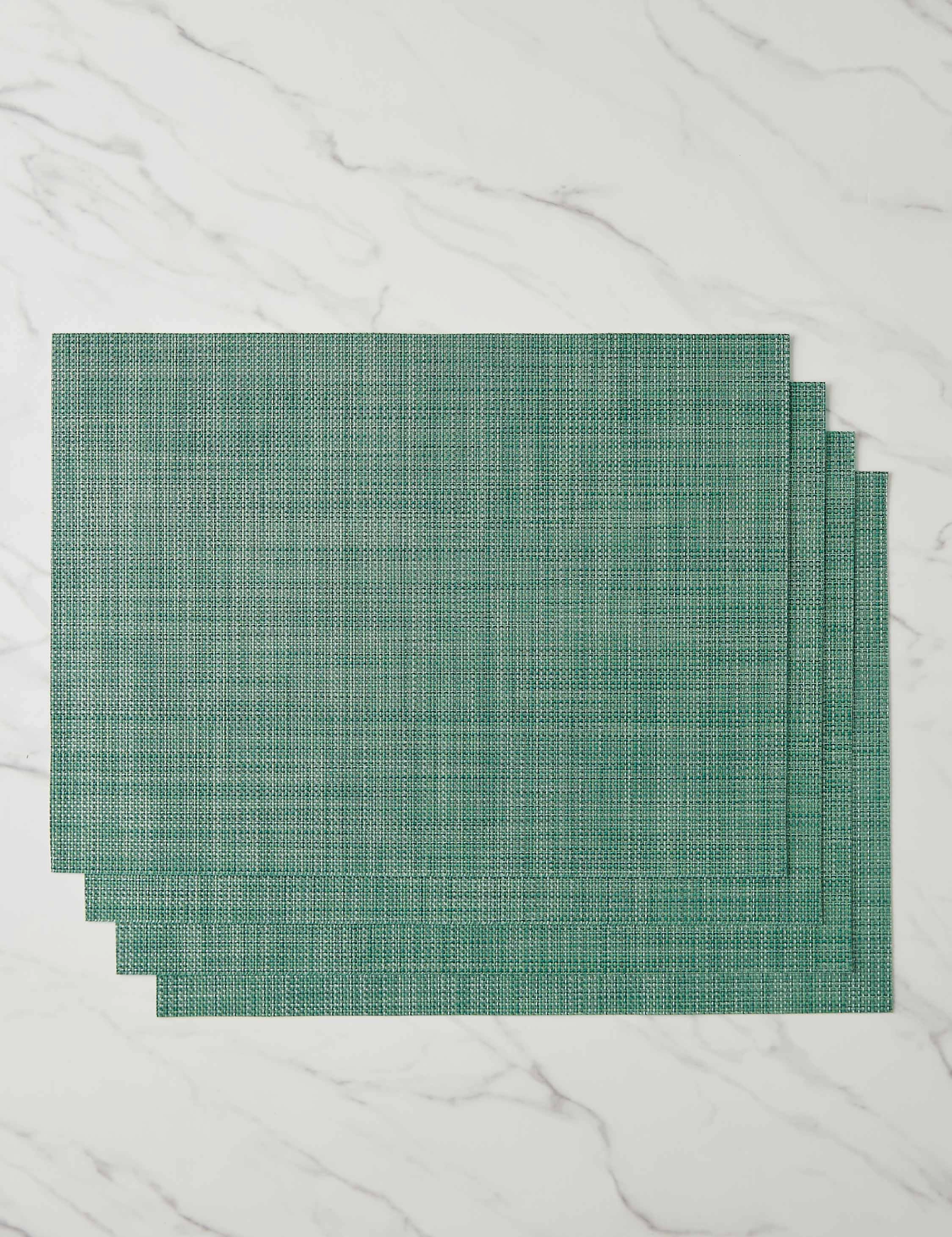 Mini Basketweave Rectangle Placemat (Set of 4) by Chilewich