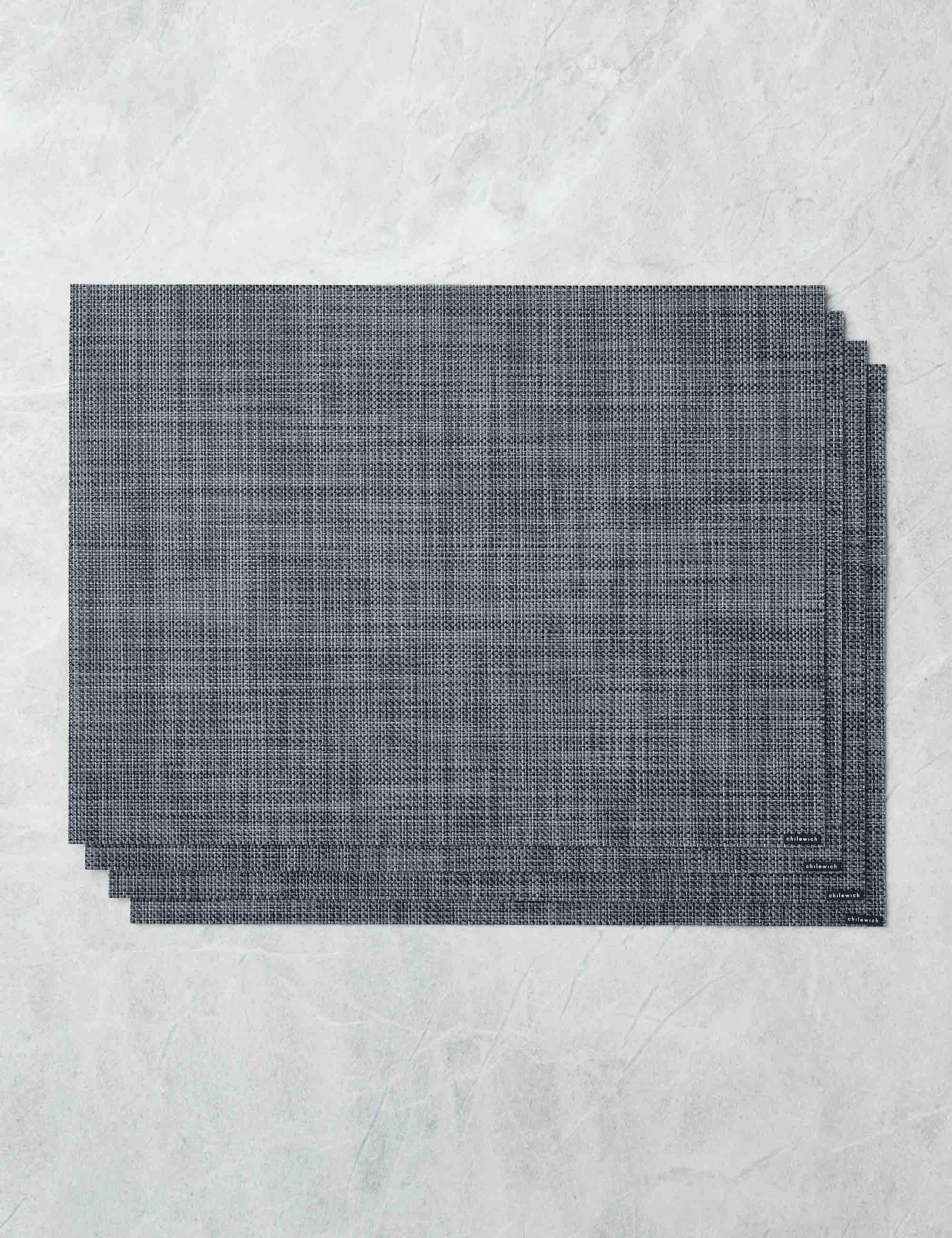 Mini Basketweave Rectangle Placemat (Set of 4) by Chilewich