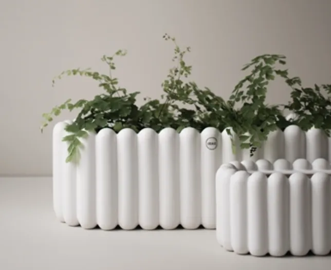Mist Oval Pot/Planter