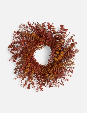 Mixed Eucalyptus Preserved Wreath 