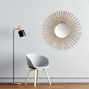 Modern Flower Wall Mirror 