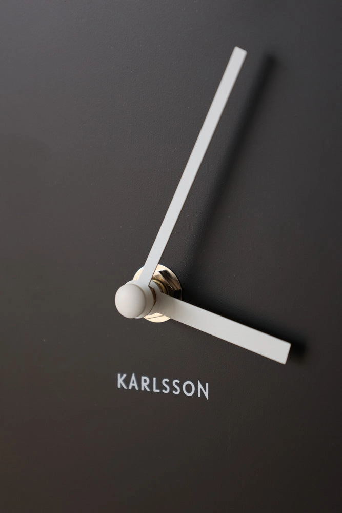 Modern Black Cuckoo Wall Clock