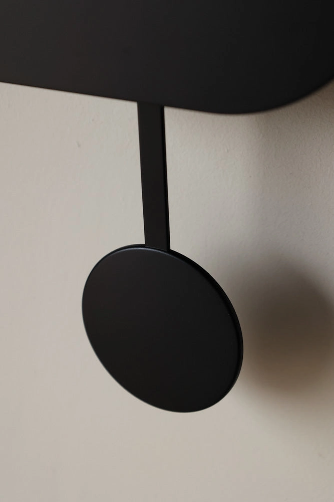 Modern Black Cuckoo Wall Clock