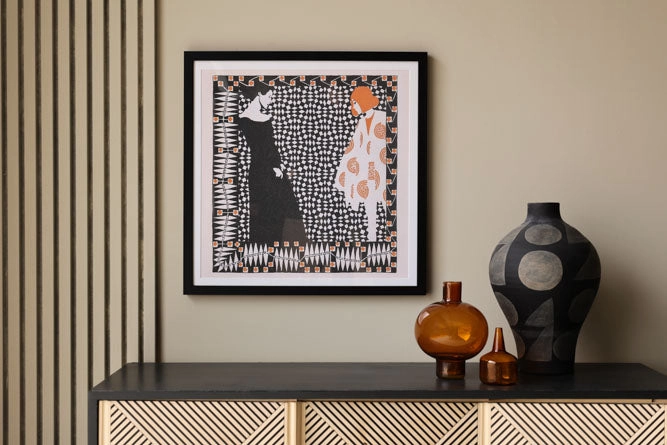 Monochrome Beauties Art Print - Available Unframed Or Framed