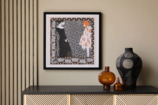 Monochrome Beauties Art Print - Available Unframed Or Framed