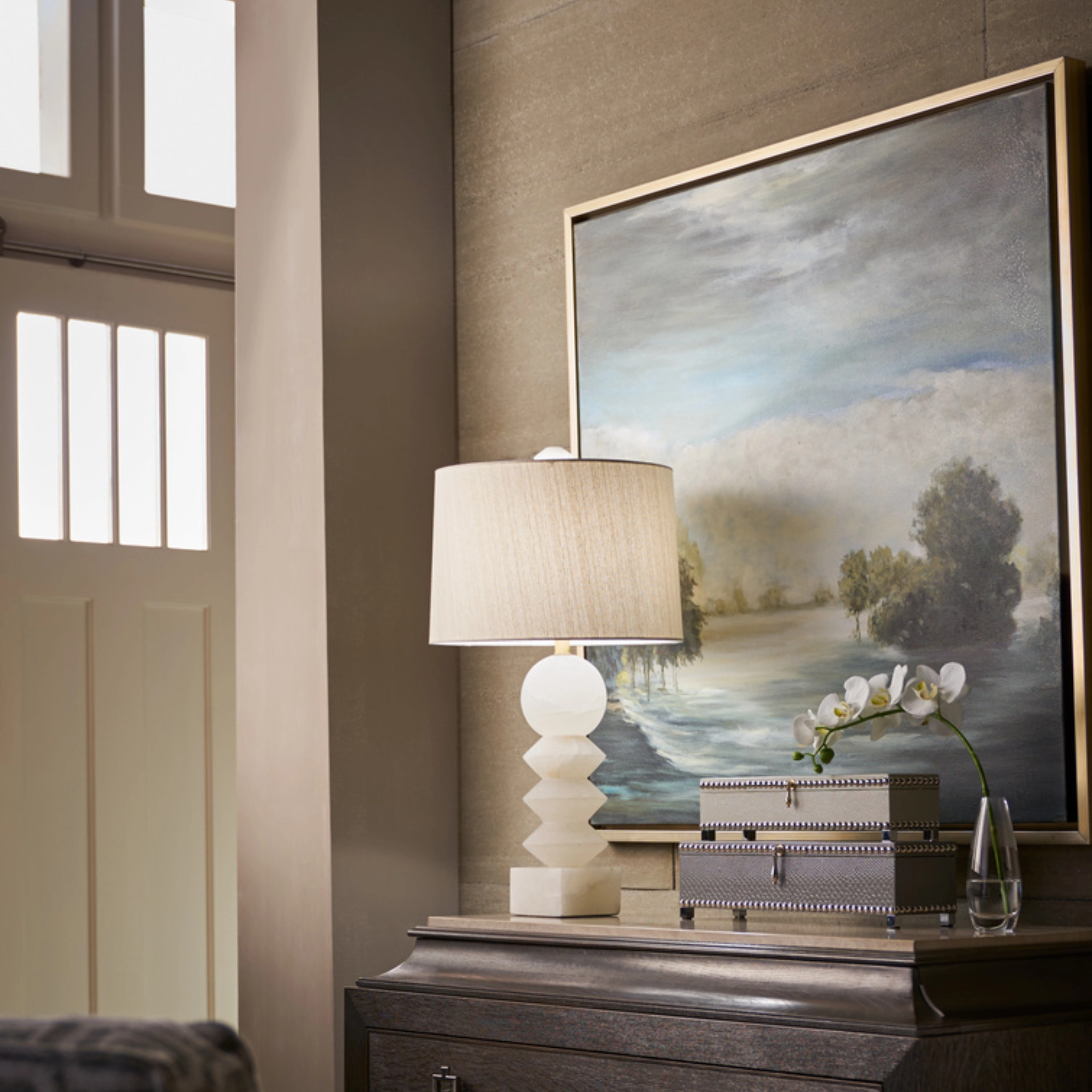 Morning Mist Framed Wall Art