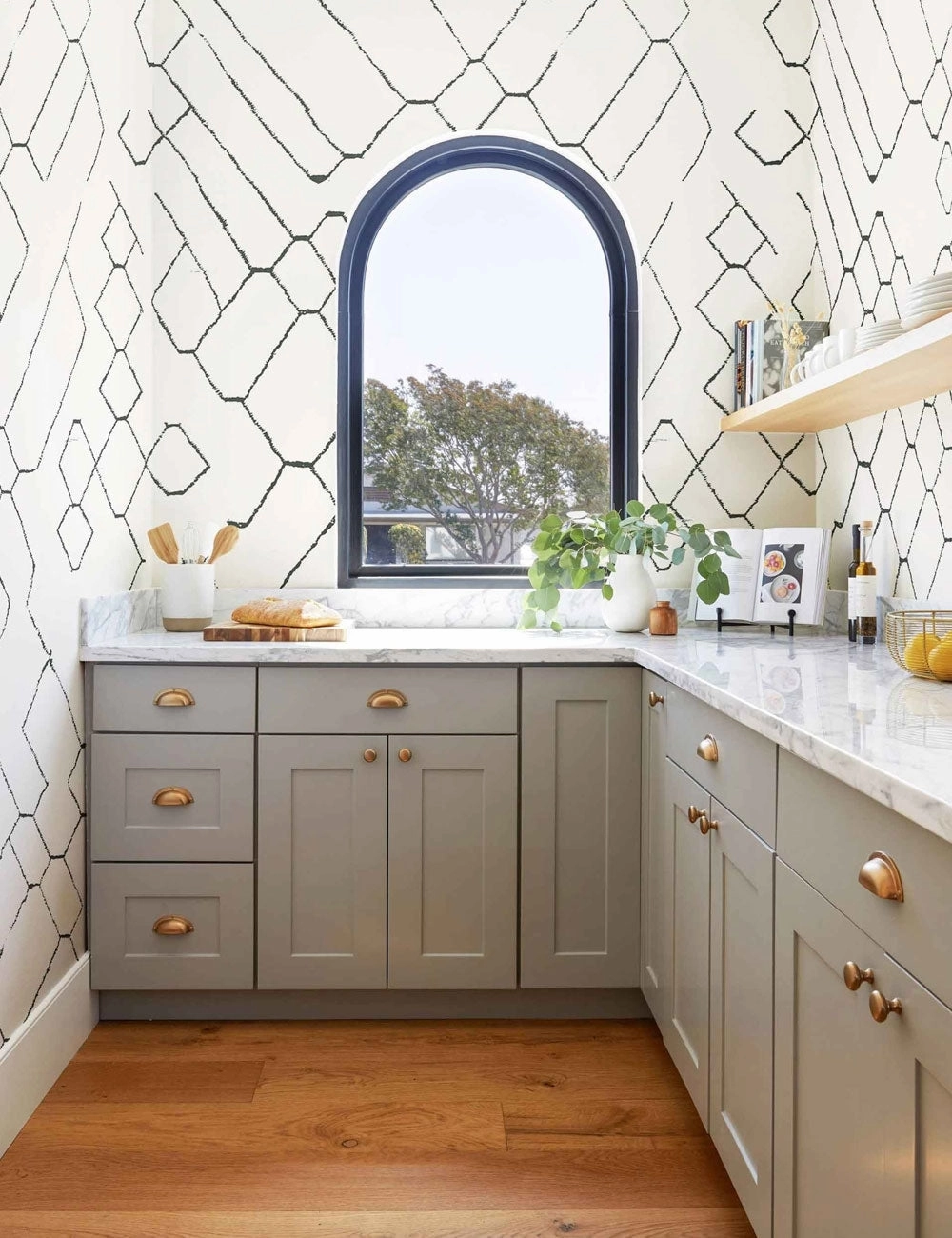 Moroccan Wallpaper Mural by Sarah Sherman Samuel