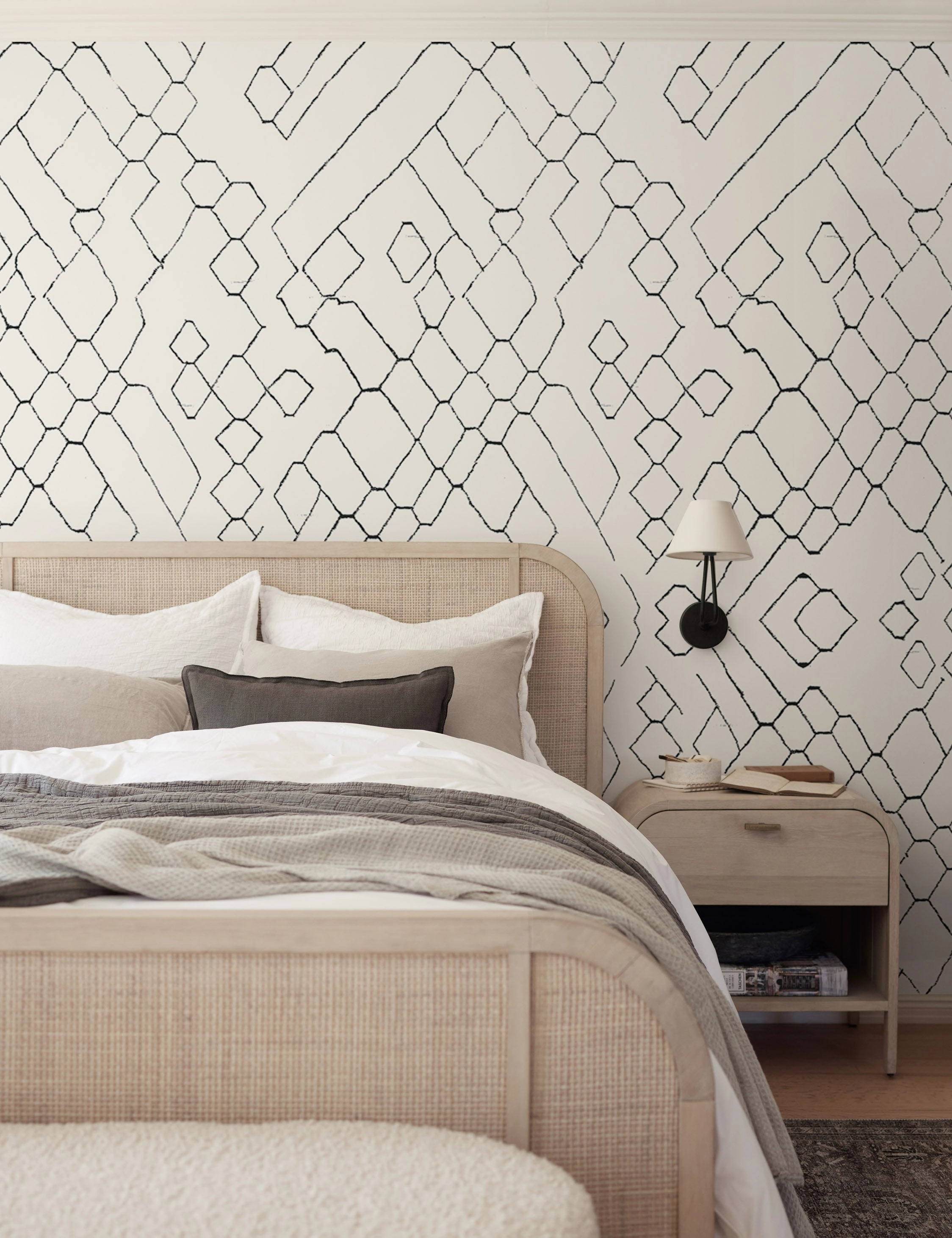 Moroccan Wallpaper Mural by Sarah Sherman Samuel