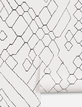 Moroccan Wallpaper Mural by Sarah Sherman Samuel 