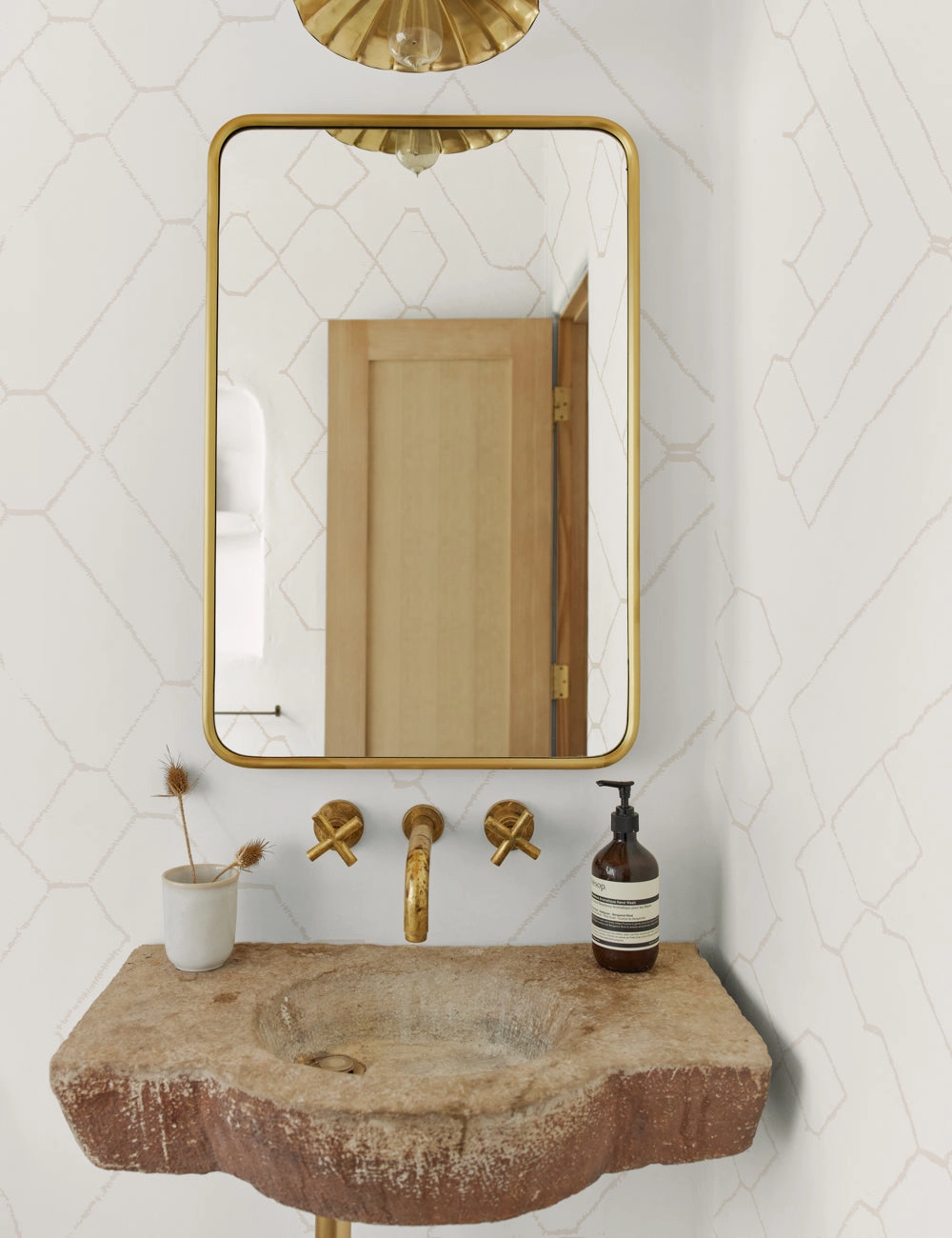 Moroccan Wallpaper Mural by Sarah Sherman Samuel