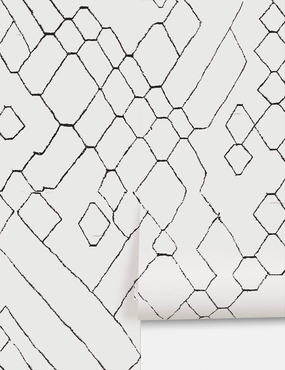 Moroccan Wallpaper Mural by Sarah Sherman Samuel 