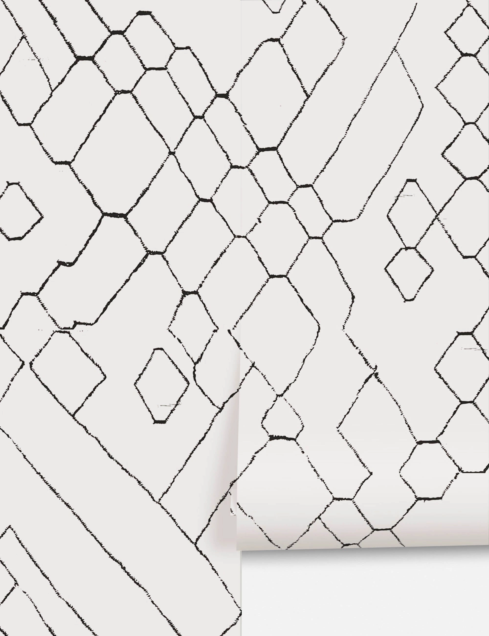 Moroccan Wallpaper Mural by Sarah Sherman Samuel 