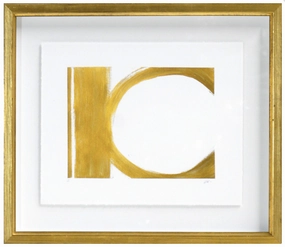 Motion in Gold Series - Giclee Print 
