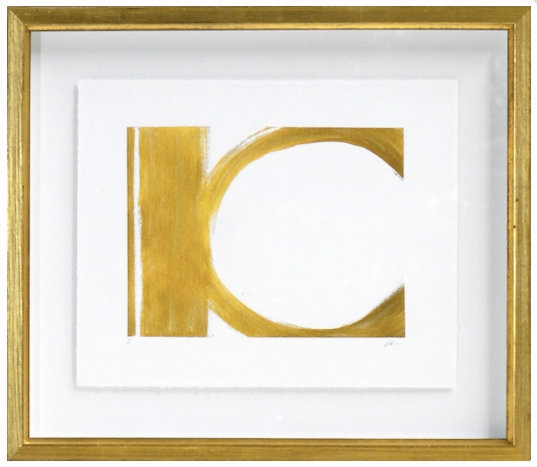 Motion in Gold Series - Giclee Print 