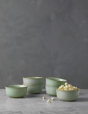 Nature Cereal Bowls (Set of 6) by Thomas for Rosenthal 