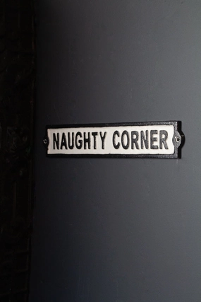 Naughty Corner Sign 