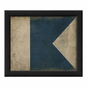 Nautical Flag Art Print 
