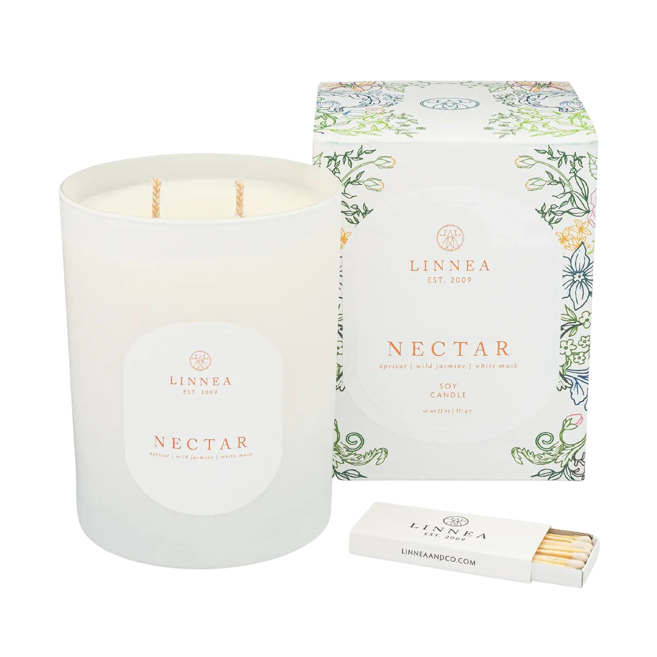 Nectar Large 2 Wick Candle