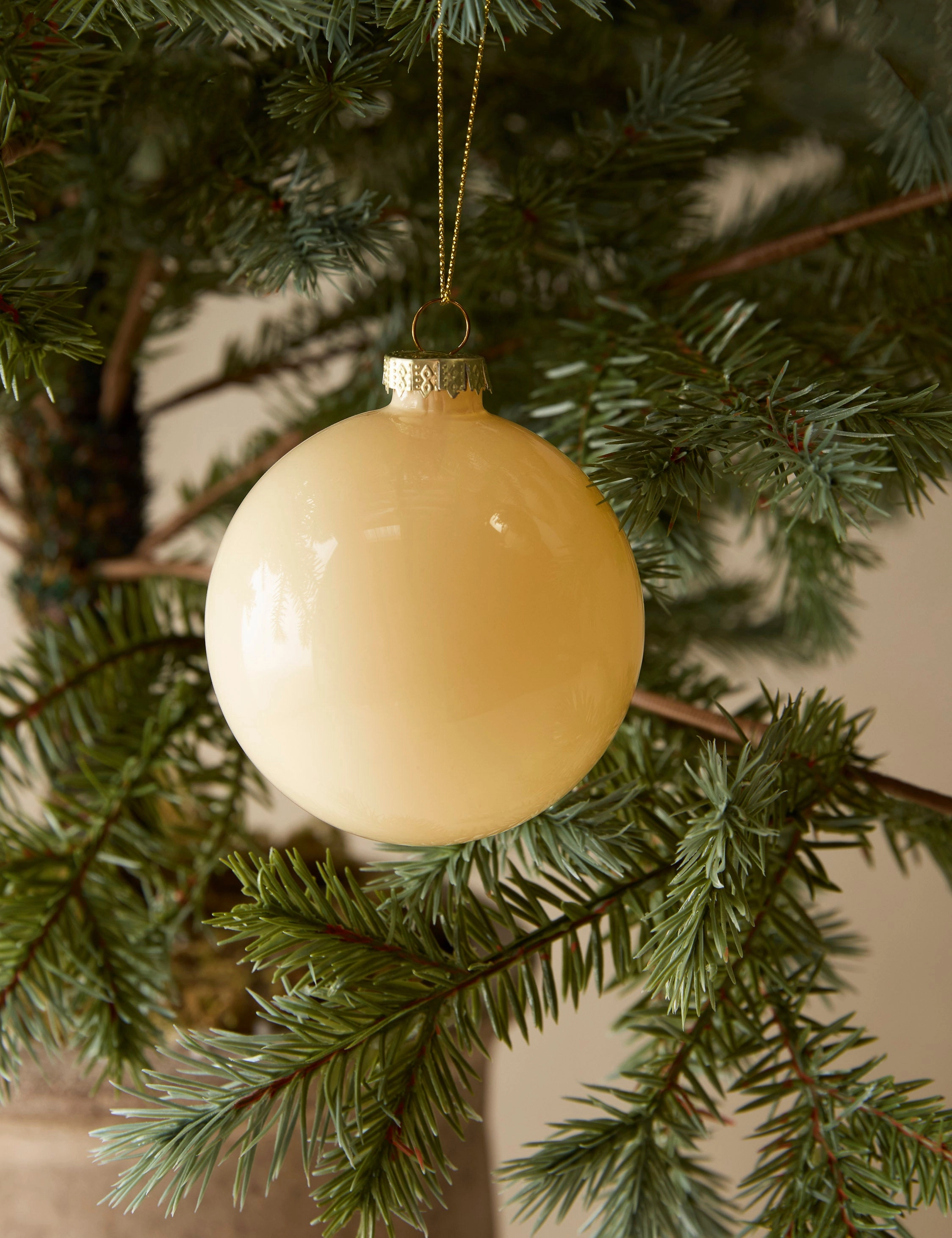 Neutral Bulb Ornaments (Set of 6) by Cody Foster And Co
