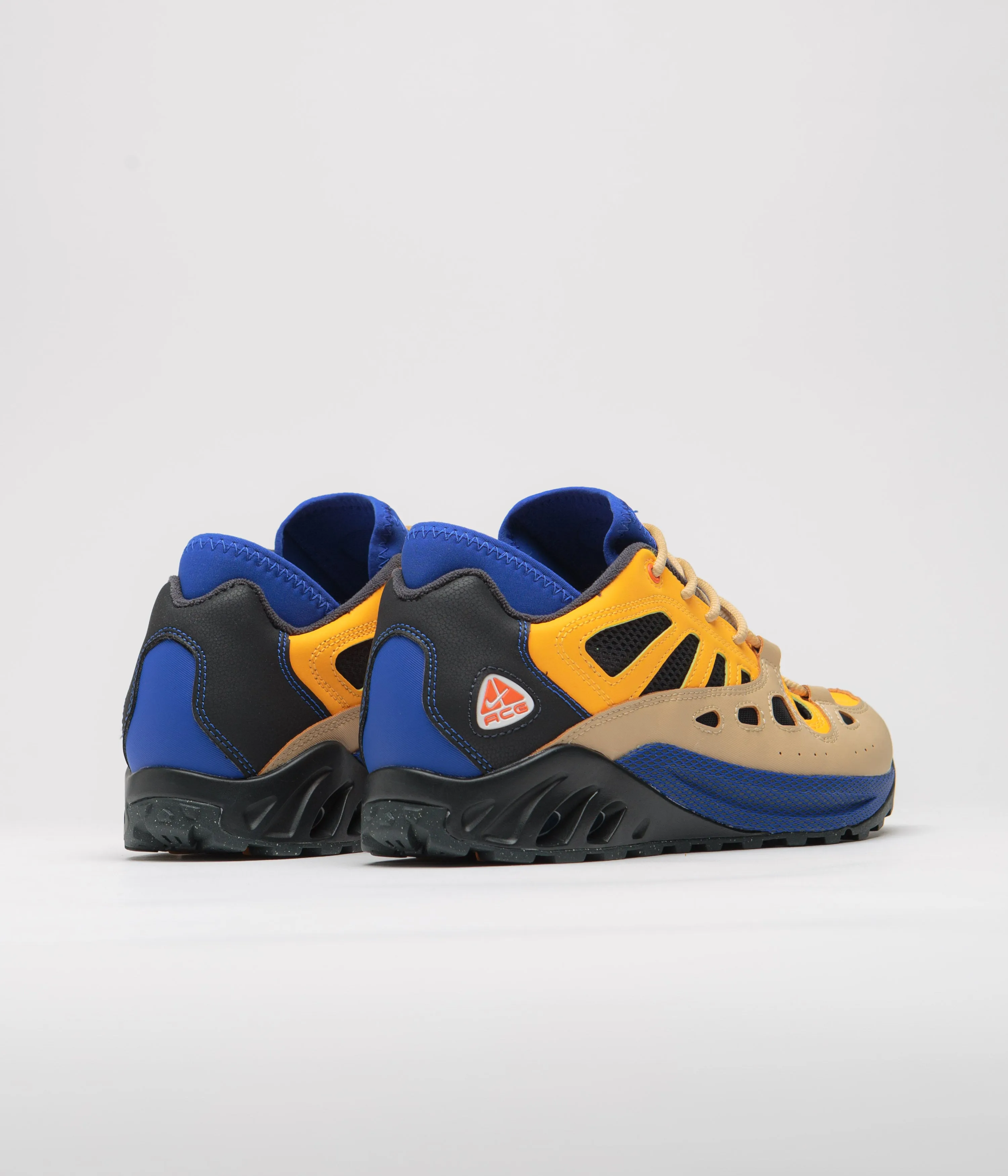 Nike ACG Air Exploraid Shoes - Hyper Royal / Safety Orange - Laser Orange Nike ACG Outdoor Clothing