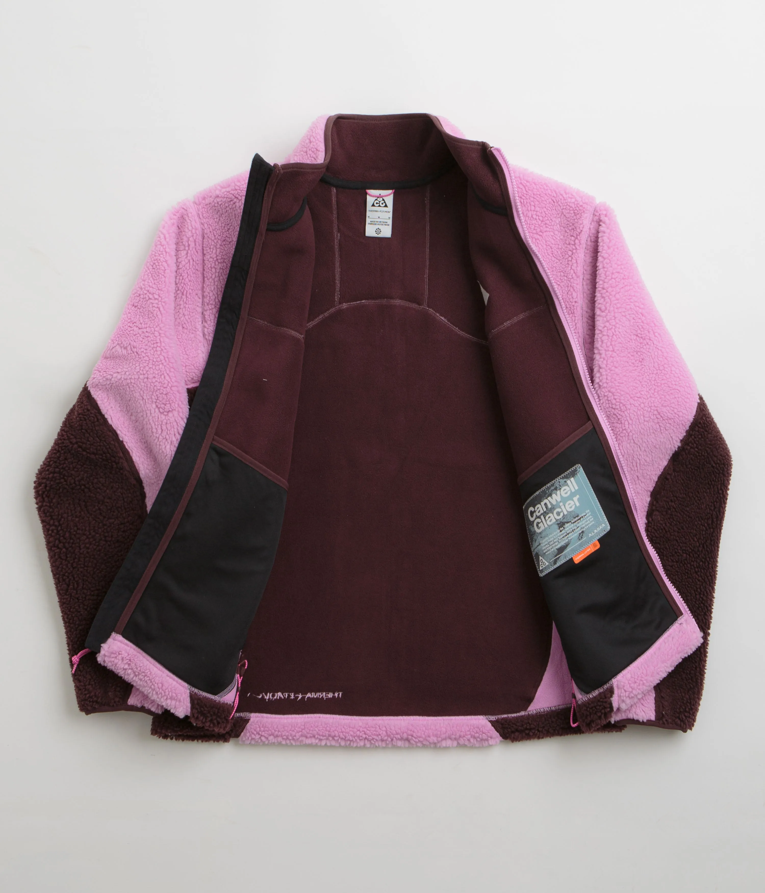 Nike ACG Canwell Glacier Fleece - Beyond Pink / Burgundy Crush / Summit White Nike ACG Outdoor Clothing