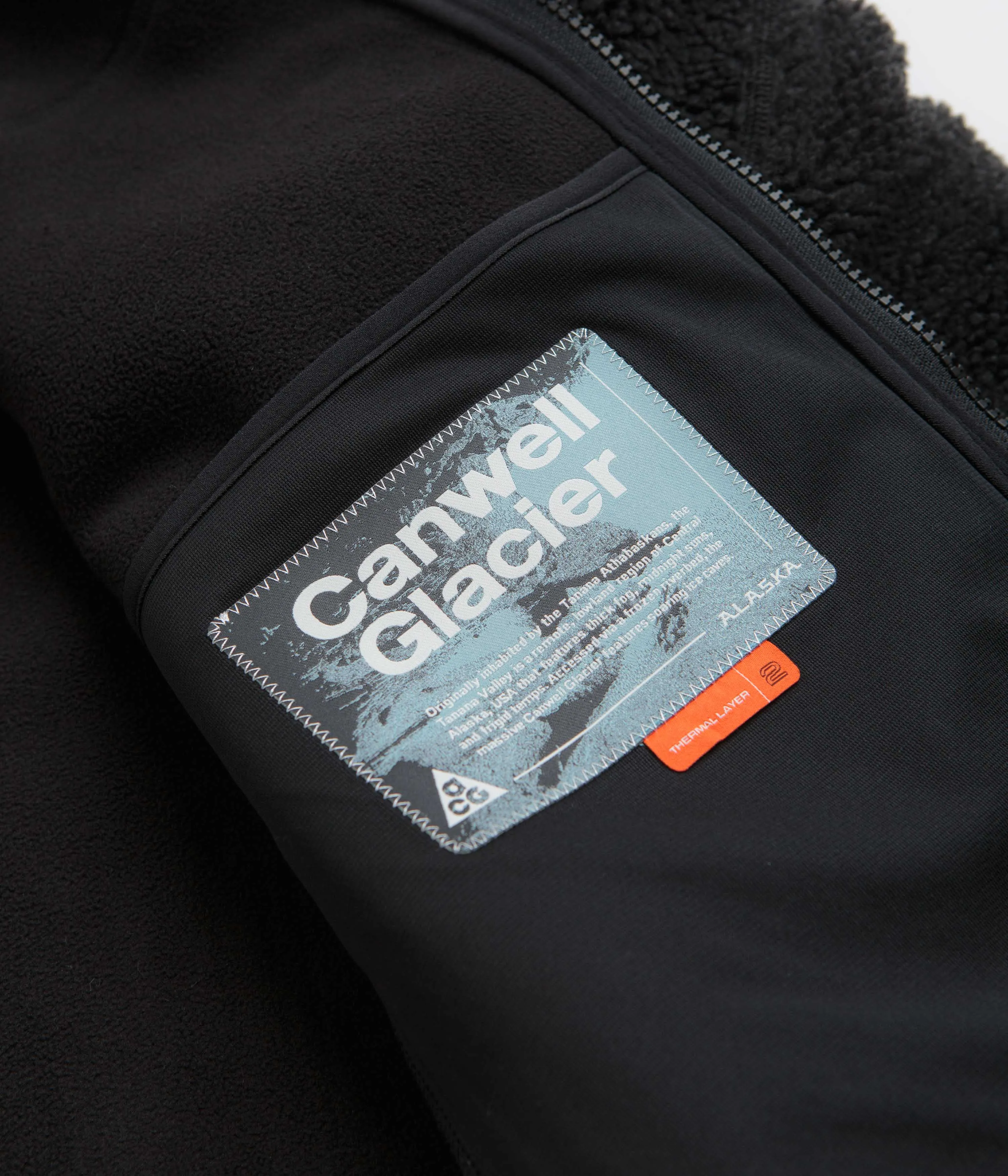 Nike ACG Canwell Glacier Fleece - Black / Black / Summit White Nike ACG Outdoor Clothing