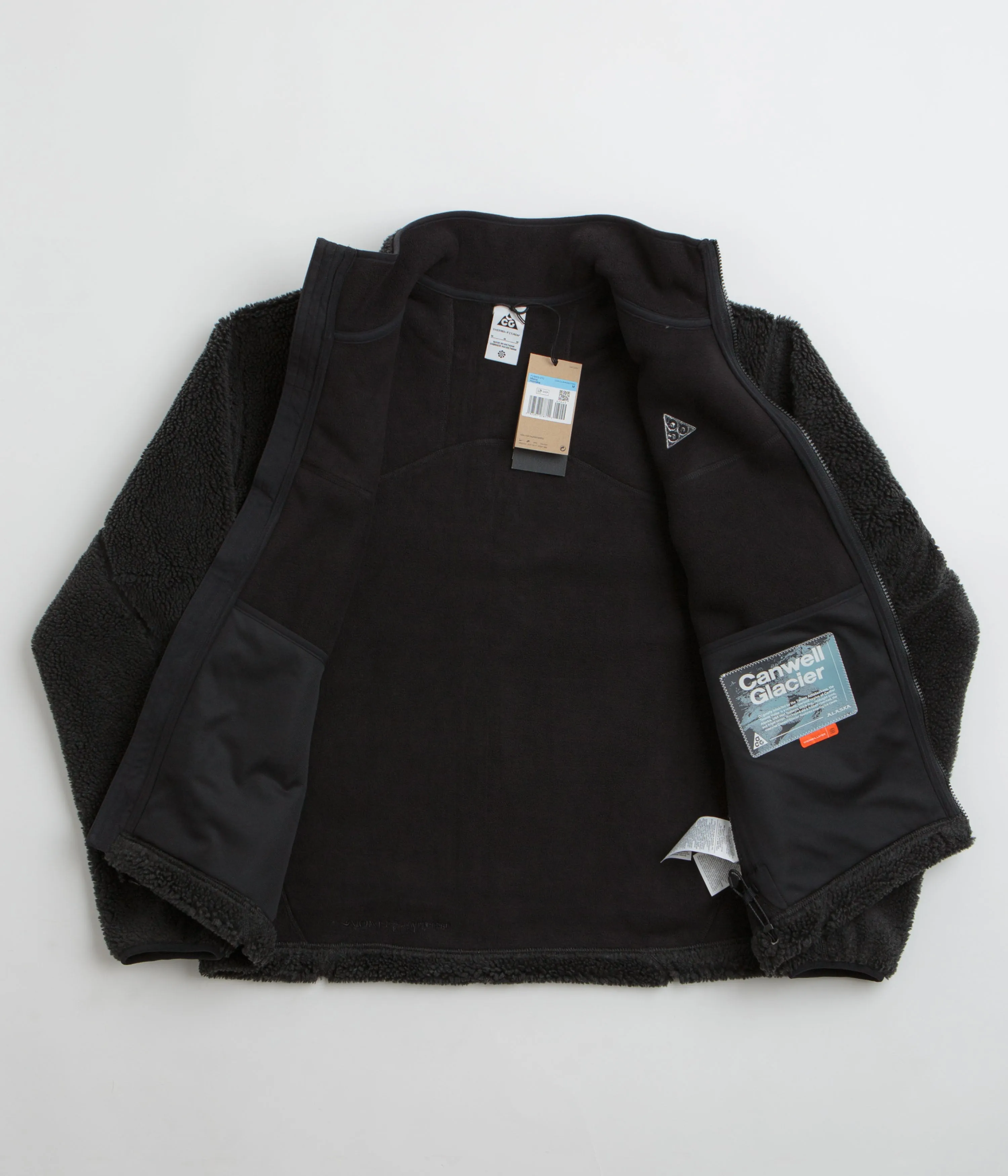 Nike ACG Canwell Glacier Fleece - Black / Black / Summit White Nike ACG Outdoor Clothing