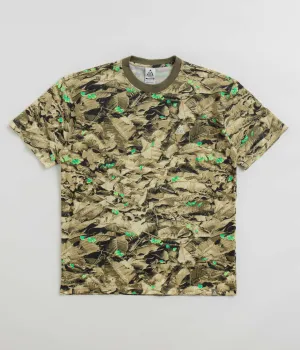 Nike ACG Leafcutter T-Shirt - Medium Olive Nike ACG Outdoor Clothing