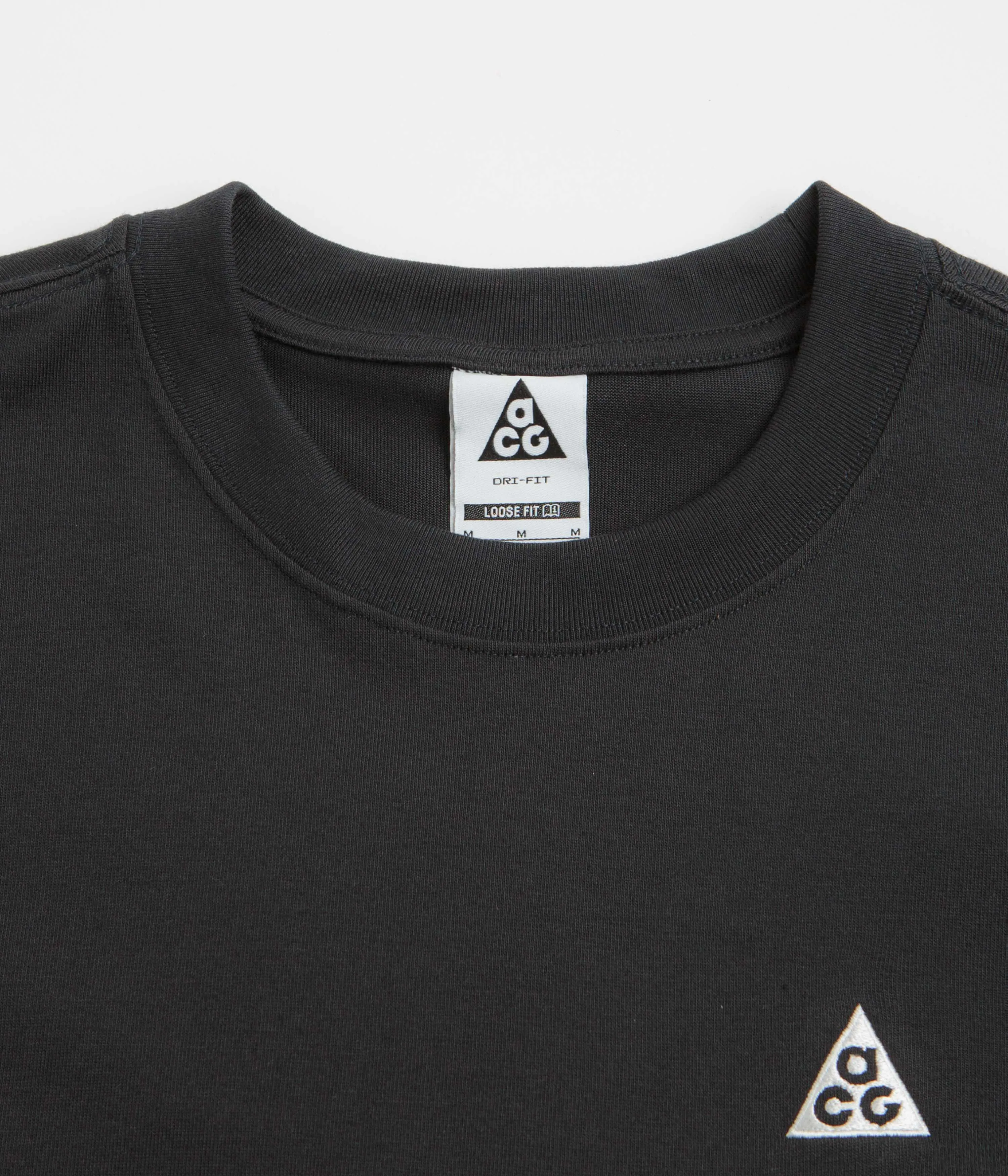 Nike ACG Tri Logo T-Shirt - Black Nike ACG Outdoor Clothing