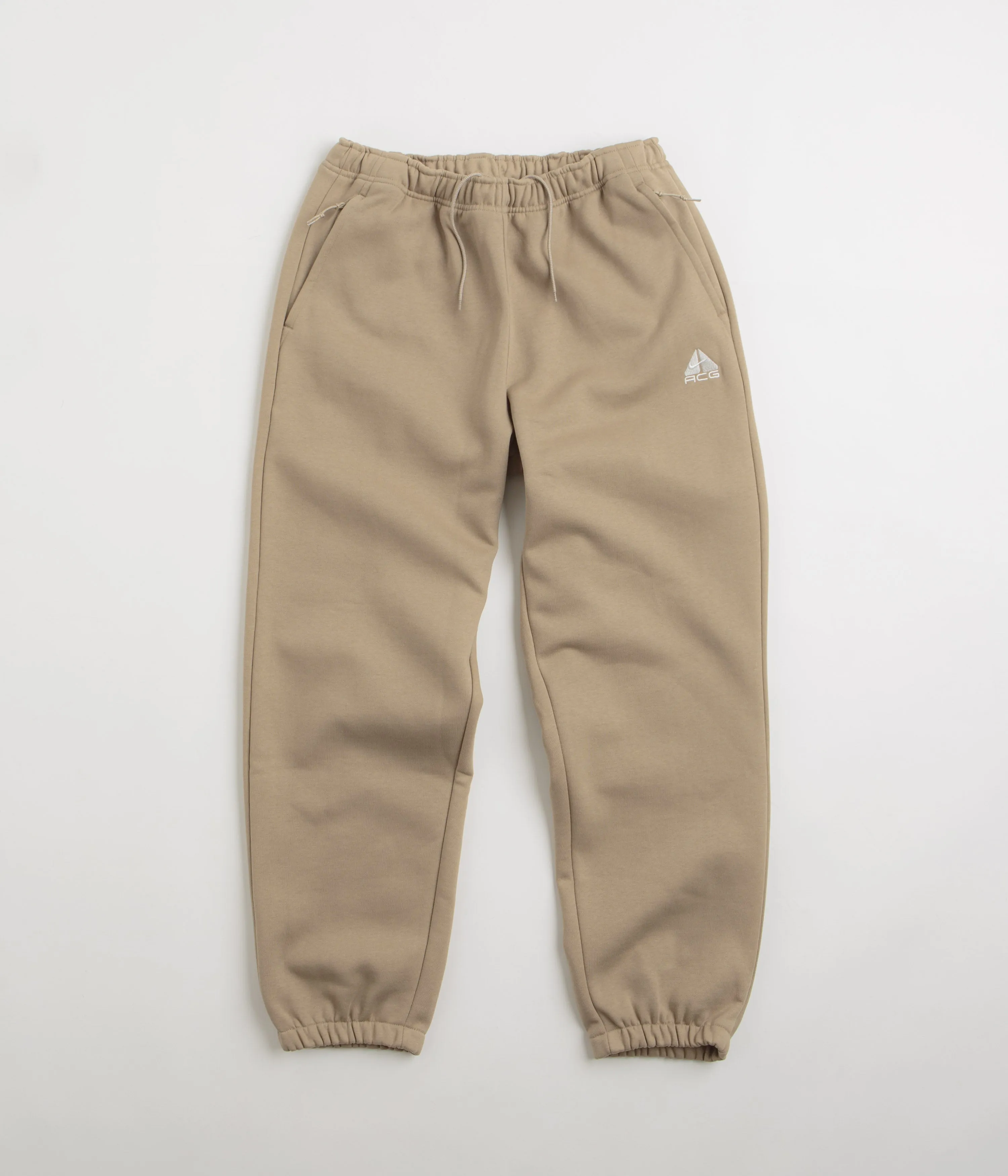 Nike ACG Tuff Fleece Lungs Pants - Khaki / Light Iron Ore / Summit White Nike ACG Outdoor Clothing