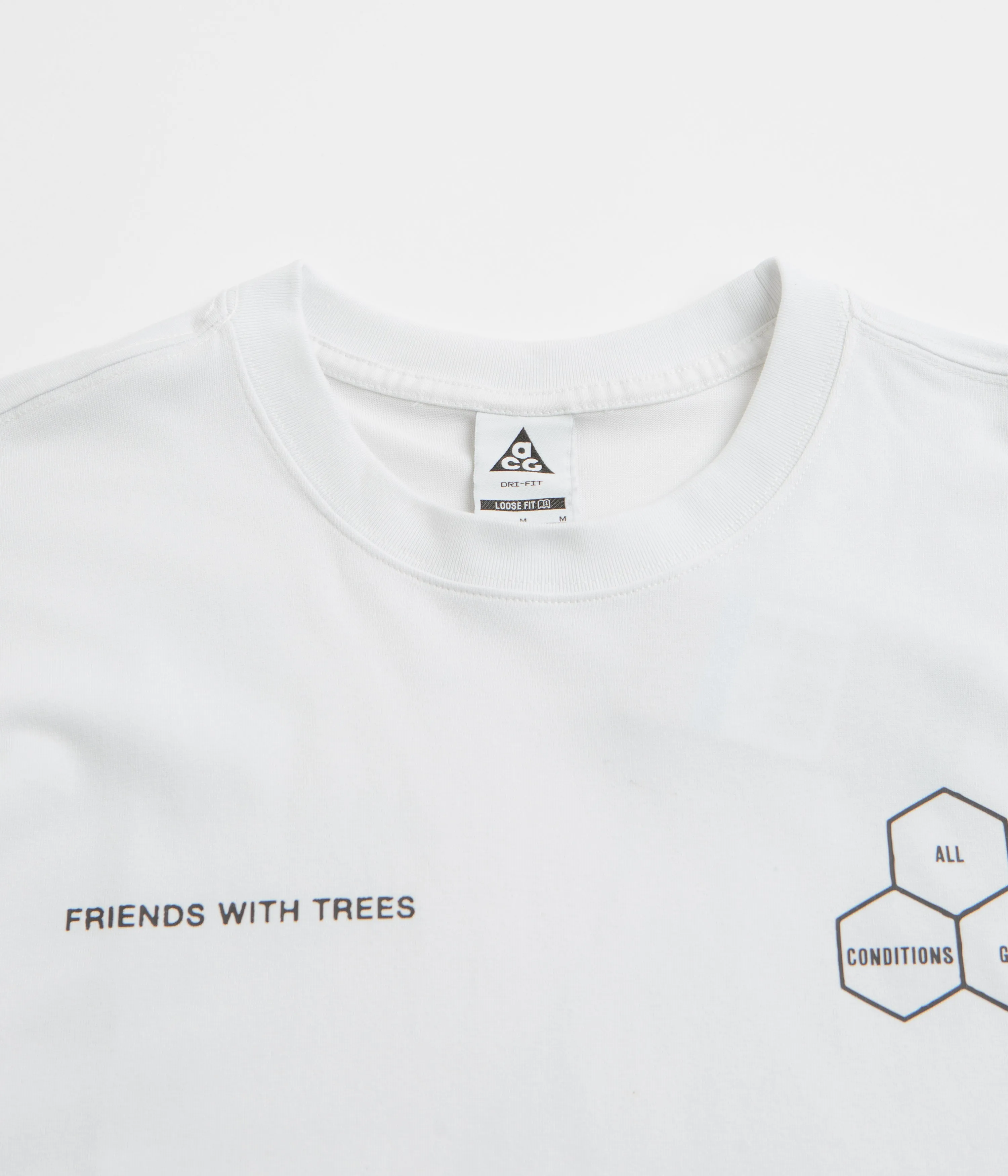 Nike ACG Walk Tree T-Shirt - Summit White Nike ACG Outdoor Clothing