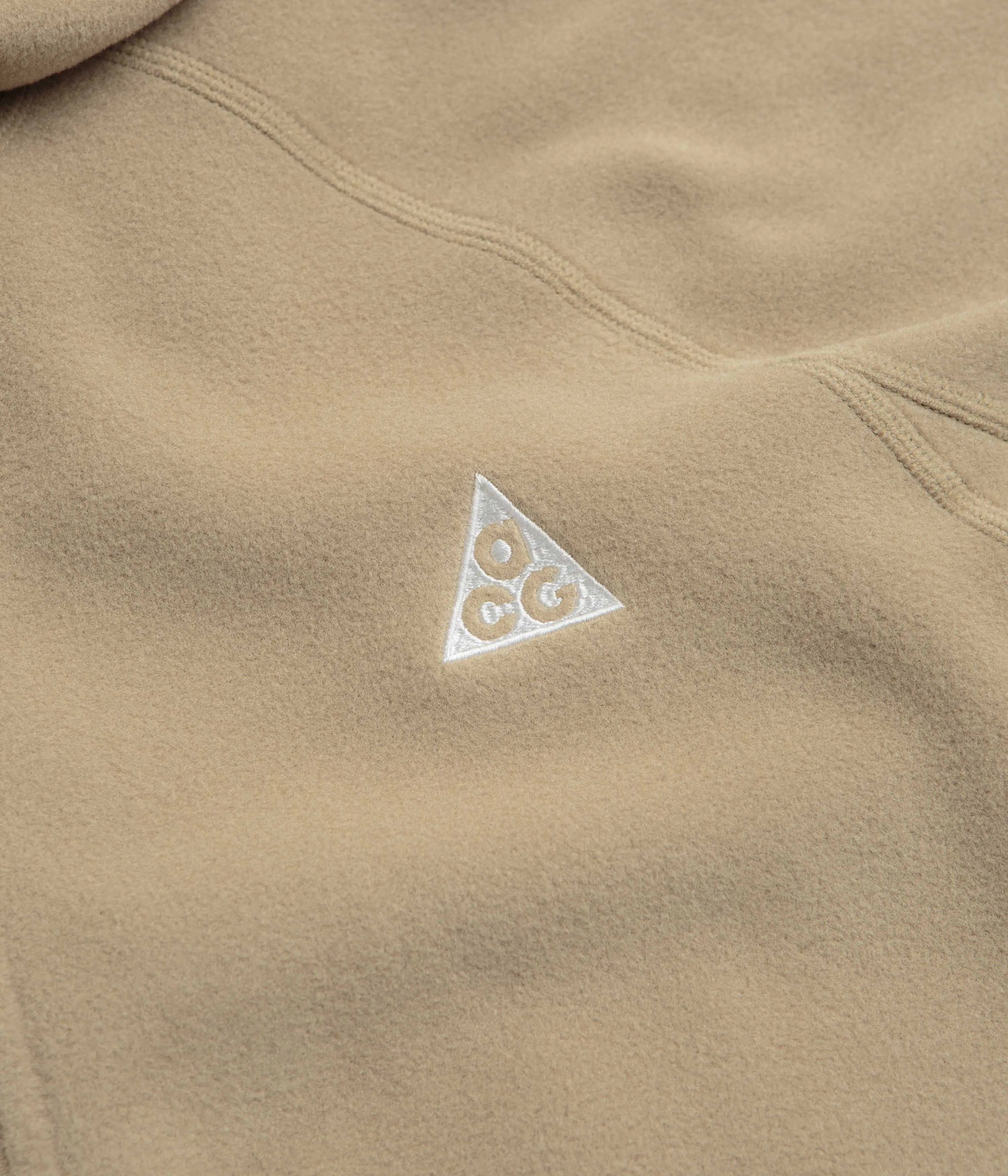 Nike ACG Wolf Tree Full Zip Hoodie - Parachute Beige / Summit White Nike ACG Outdoor Clothing
