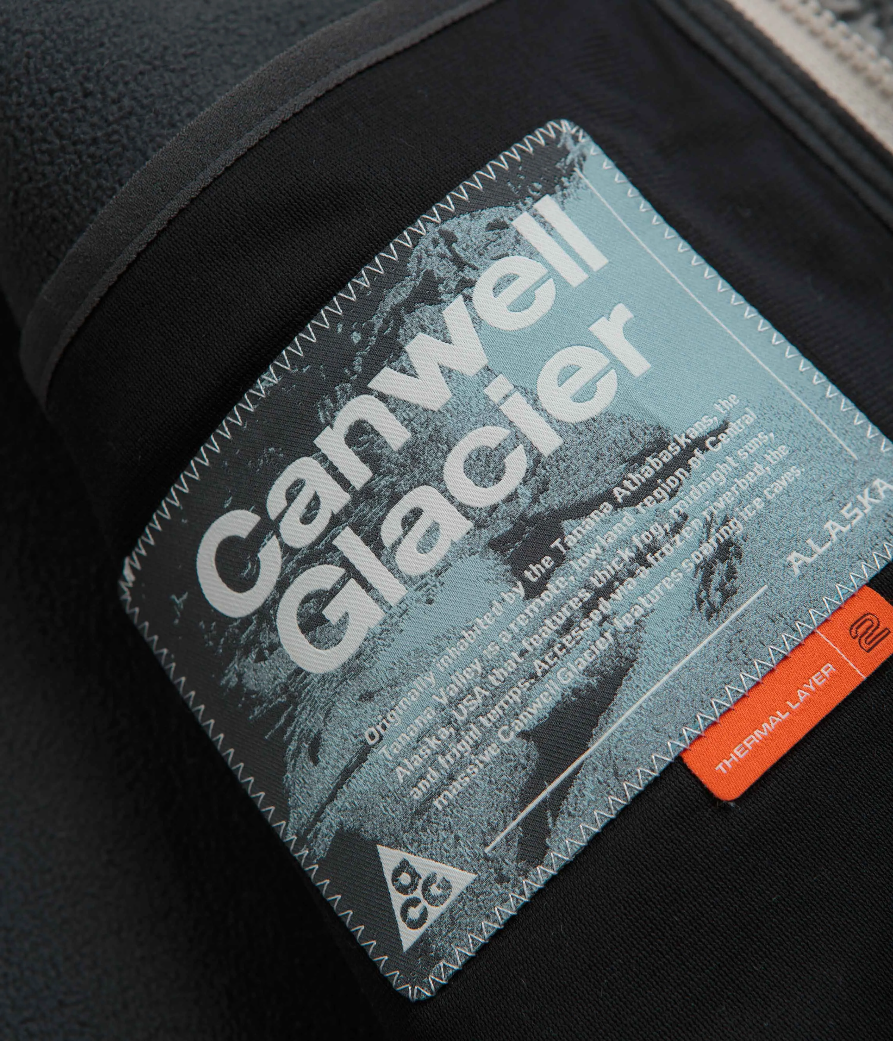 Nike ACG Womens Canwell Glacier Fleece - Light Orewood Brown / Black / Summit White Nike ACG Outdoor Clothing