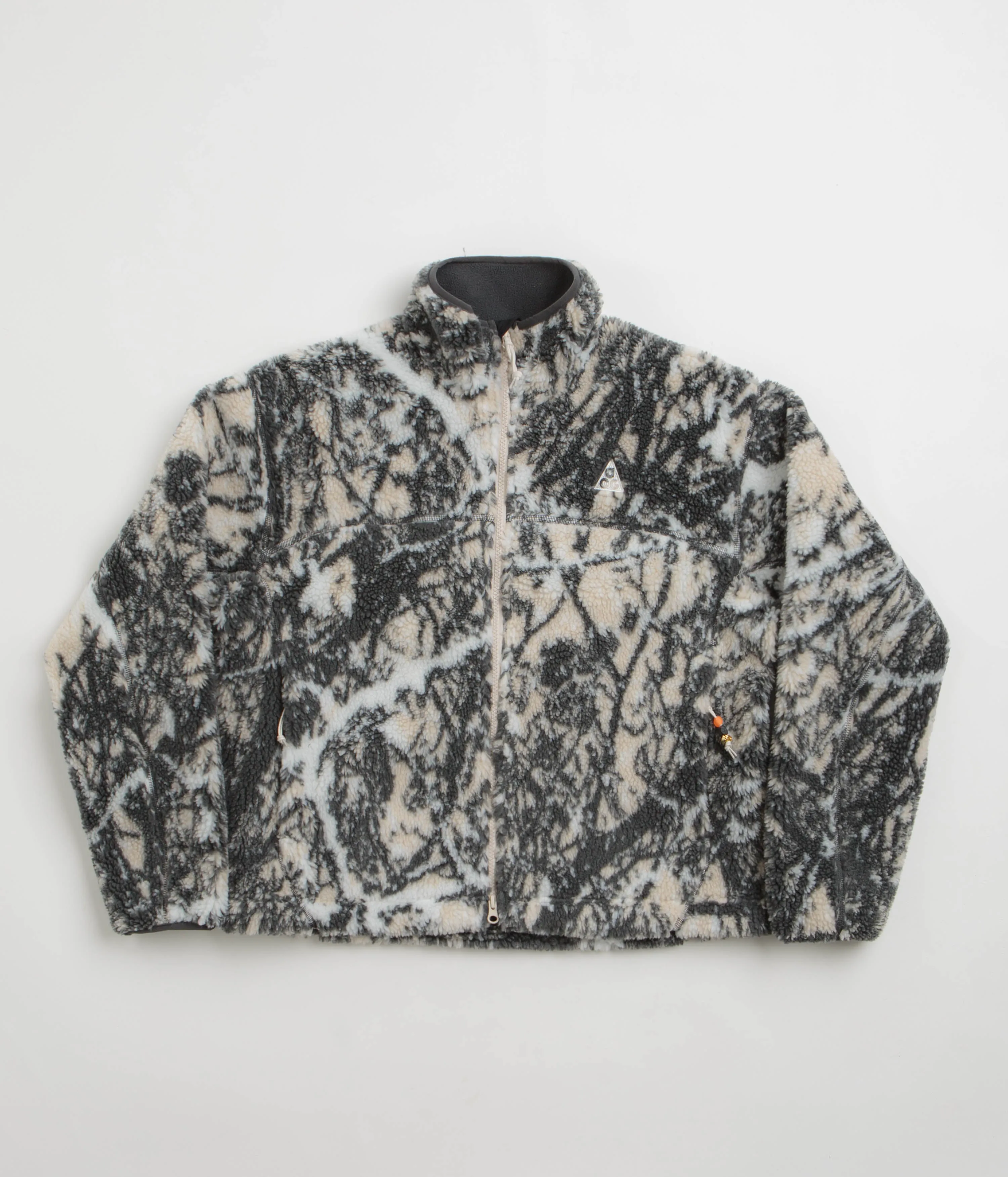 Nike ACG Womens Canwell Glacier Fleece - Light Orewood Brown / Black / Summit White Nike ACG Outdoor Clothing