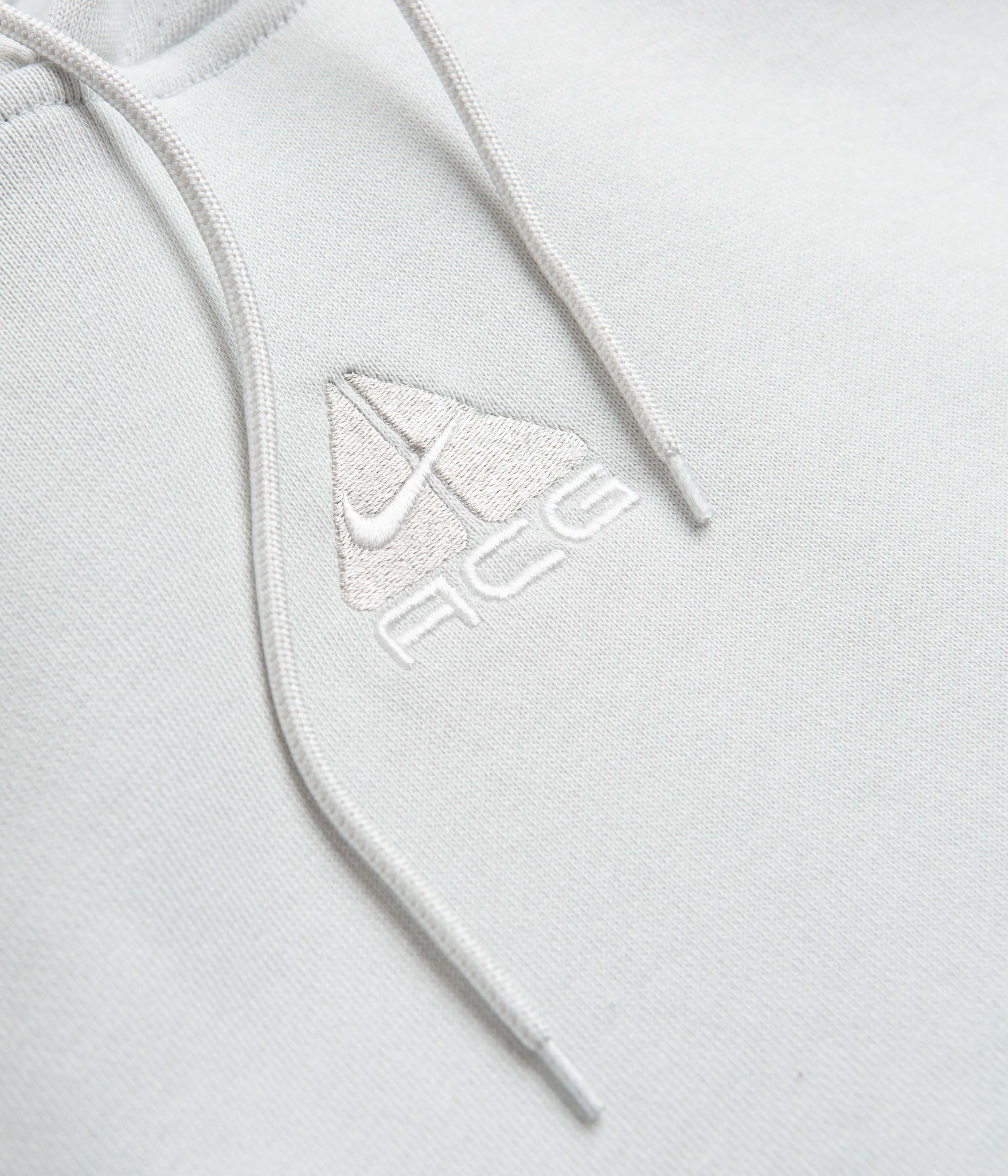 Nike ACG Womens Tuff Knit Hoodie - Photon Dust / Light Iron Ore / Summit White Nike ACG Outdoor Clothing