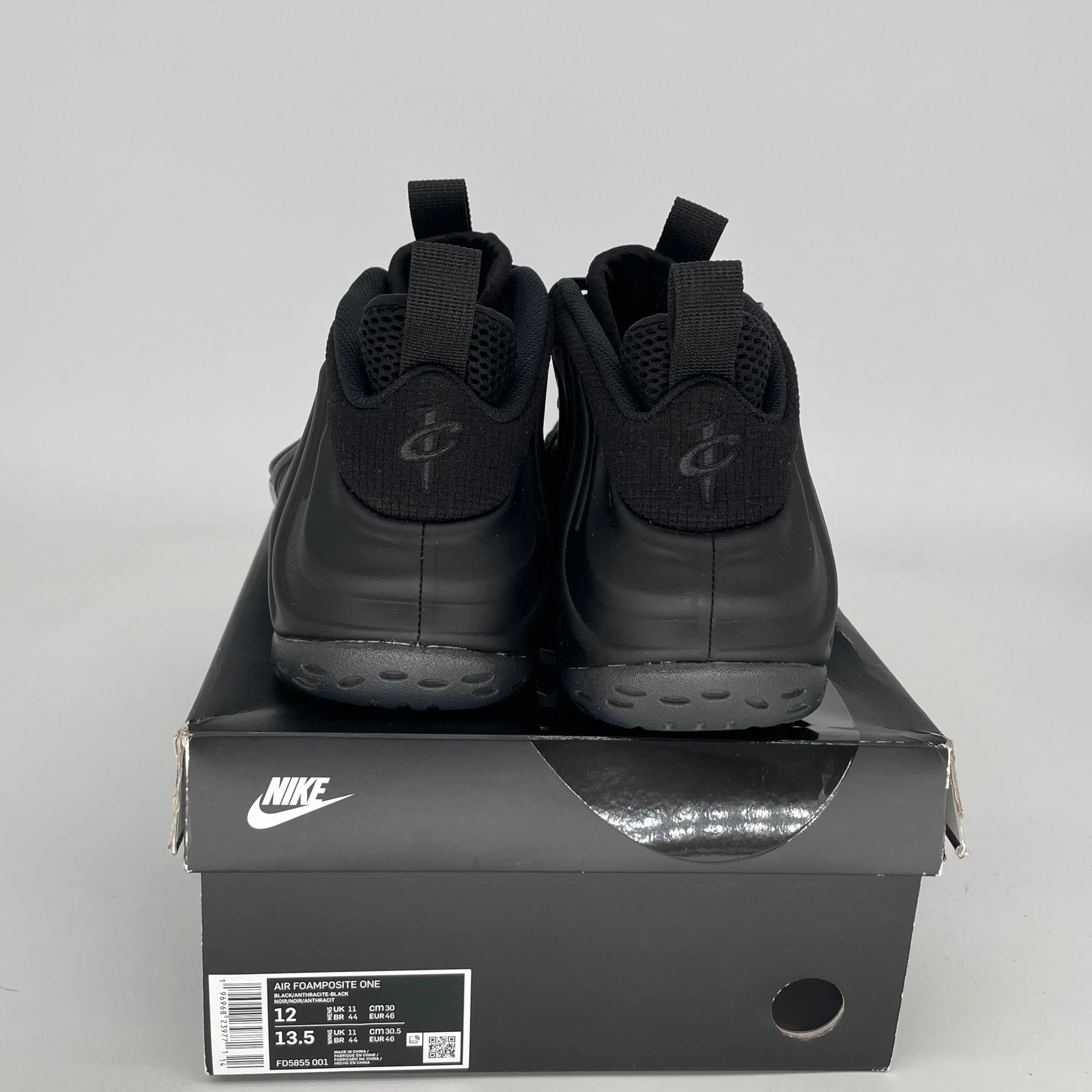 NIKE AIR FOAMPOSITE ONE ANTHRACITE SIZE 12 314996-001