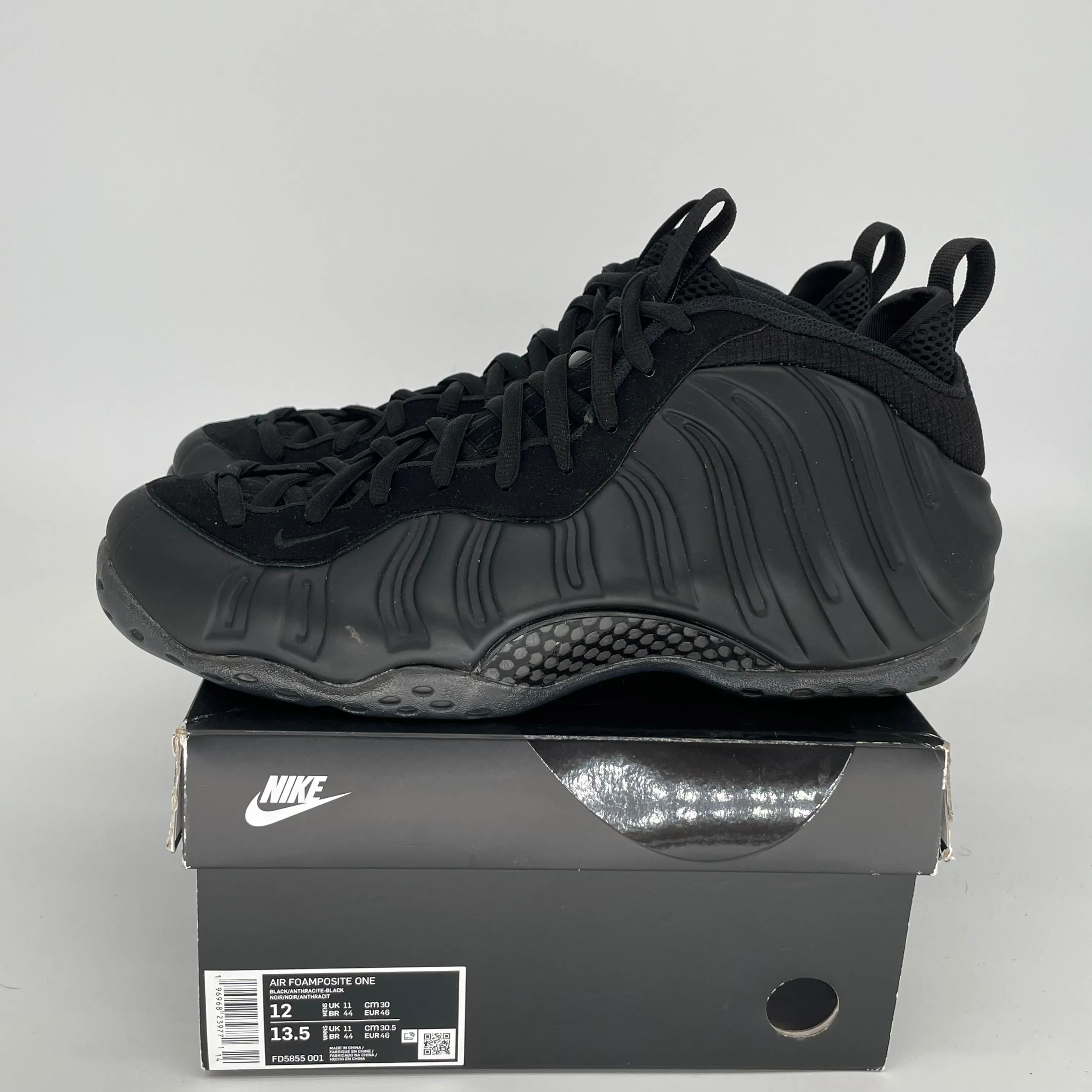 NIKE AIR FOAMPOSITE ONE ANTHRACITE SIZE 12 314996-001