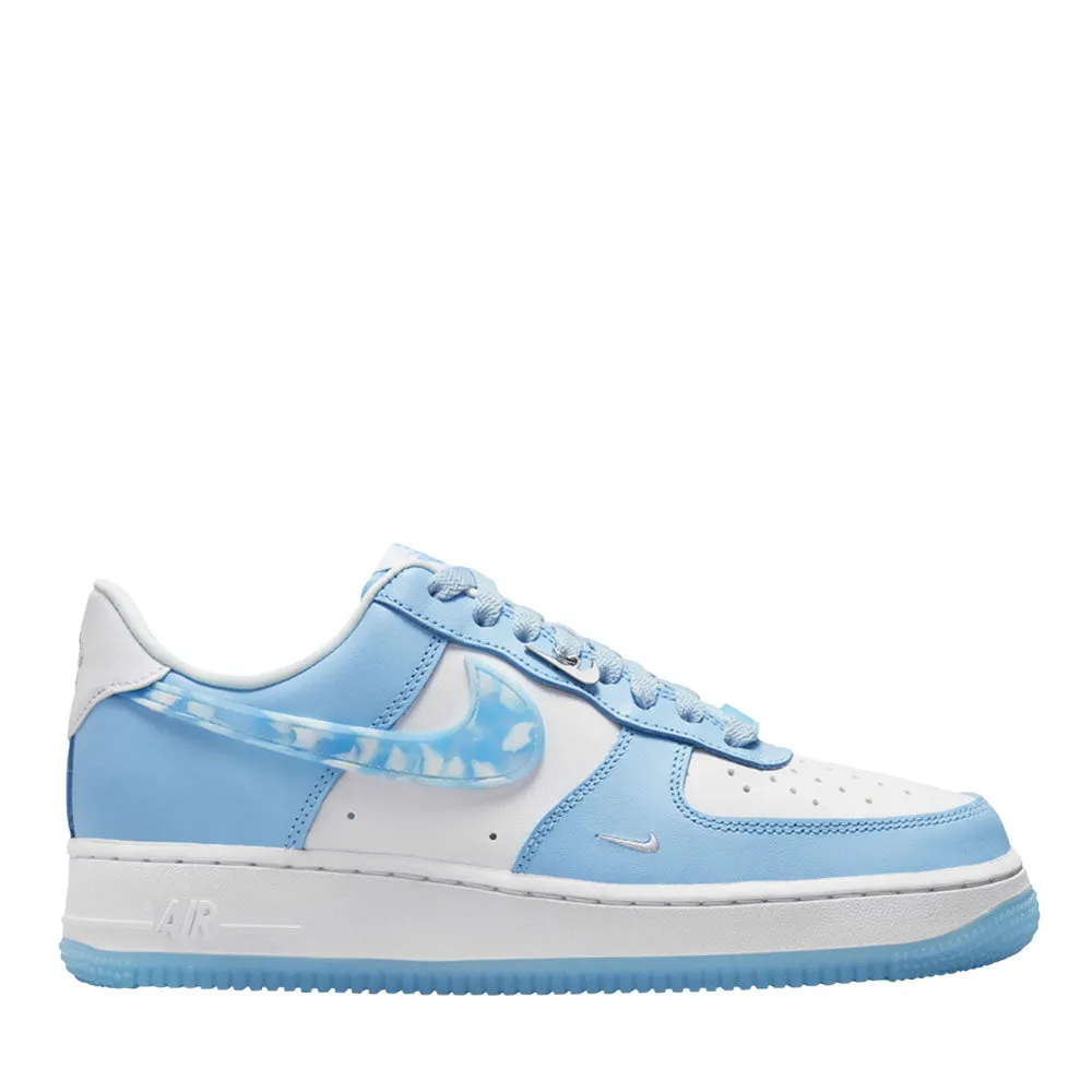 NIKE AIR FORCE 1 WMNS LOW NAIL ART WHITE BLUE