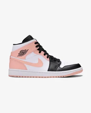 NIKE AIR JORDAN 1 MID CRIMSON TINT TOE
