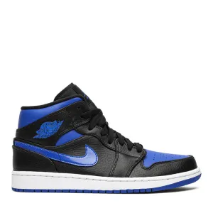 NIKE AIR JORDAN1 HYPER ROYAL BLUE MID -