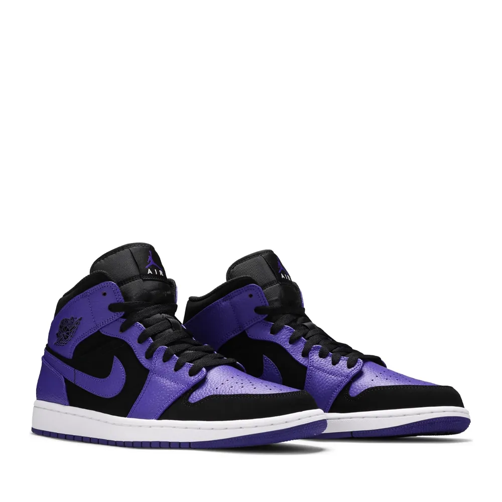 NIKE AIR JORDAN1 MID BLACK DARK CONCORD 2022 (NEW)