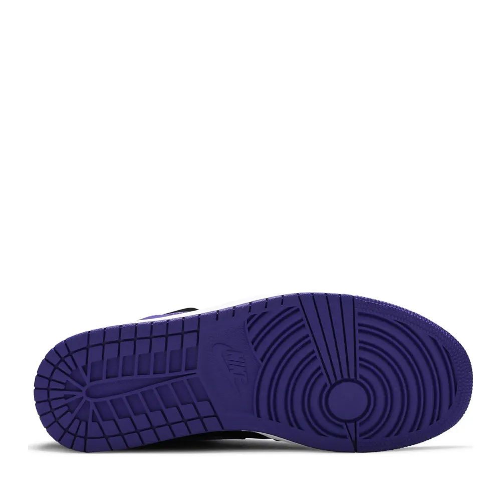 NIKE AIR JORDAN1 MID BLACK DARK CONCORD 2022 (NEW)